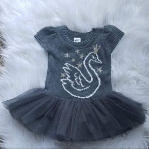 Baby Gap Swan Princess Sweater Dress